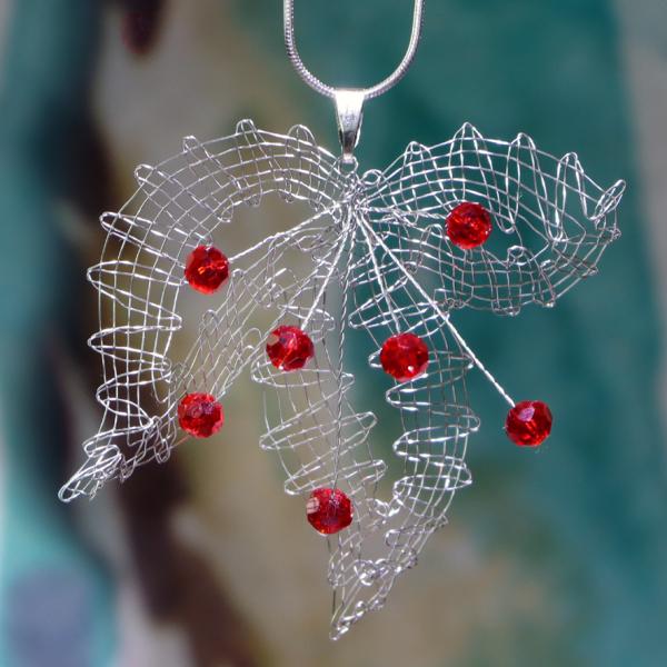 509 Klöppelschmuck Bastelset „Lilie“